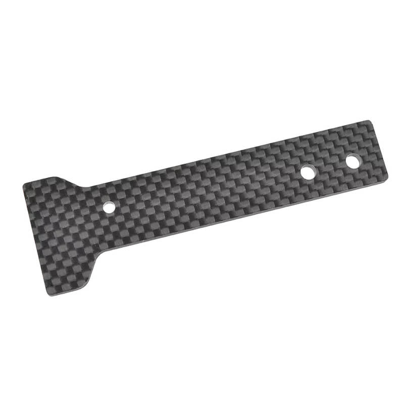 CORALLY CHASSIS PLATESTIFFENER FRONT CARBON 3MM