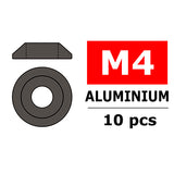 TEAM CORALLY ALUMINIUM WASHER FOR M4 BUTTON HEAD SCREWS O C-3211-40-3
