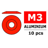 TEAM CORALLY ALUMINIUM WASHER FOR M3 BUTTON HEAD SCREWS O C-3212-30-5