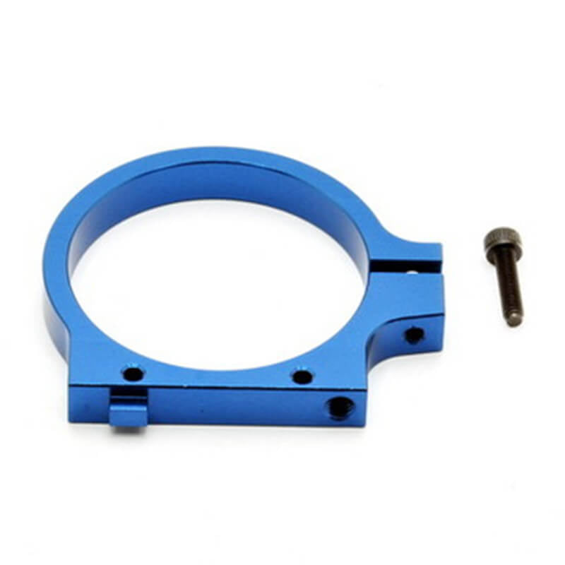 HOBAO HYPER MT/MTX CNC ALUM MOTOR C HOLDER DIA. 40 BLUE