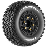 LOUISE RC SC-HUMMER 1/10 SOFT 121417mm HEX FR BLACK L-T3224SB
