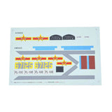 FMS 64MM J-10 DECAL SHEET -GREY