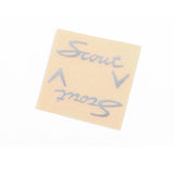 RC4WD SIDE METAL EMBLEMS FOR VANQUISH VS4-10 ORIGIN HALFCAB BODY (SILVER)