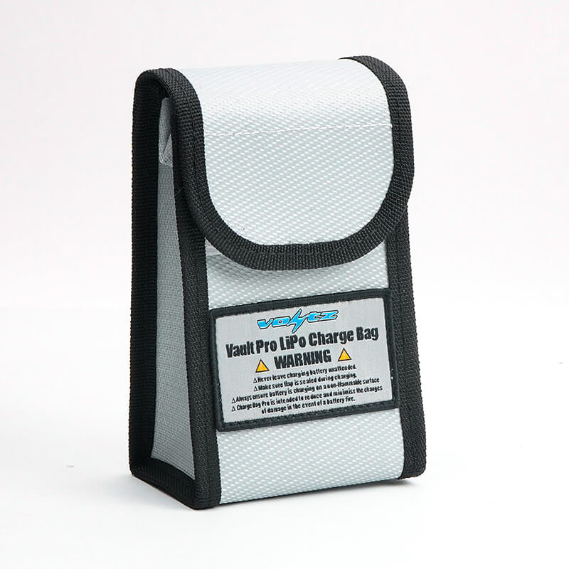 VOLTZ VAULT PRO LIPO CHARGE BAG 14cm x 9.5cm X 5.5cm