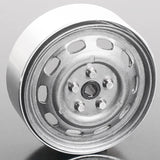 RC4WD STAMPED STEEL 1.7 Inch 10-OVAL HOLE WHEELS (PLAIN)