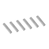 CORALLY STEEL PIN 2.5X11.8MM 6PCS