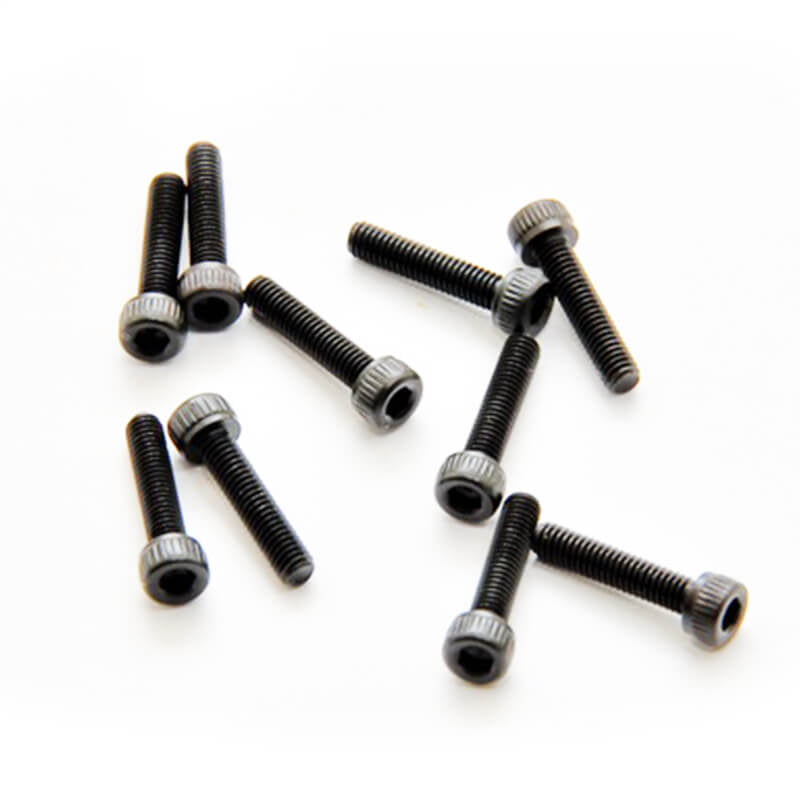 HOBAO M2.6X12MM HEX SOCKET CAP HEAD SCREWS (PK 10)