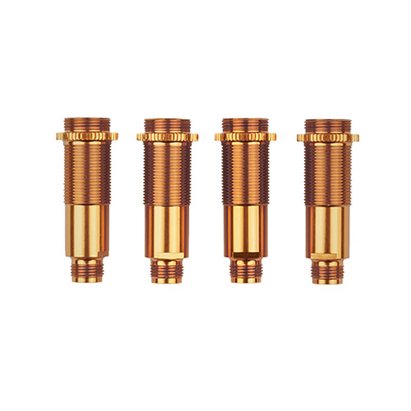 TEAM ASSOCIATED ENDURO RC10TT SHOCK BODY SET GOLD