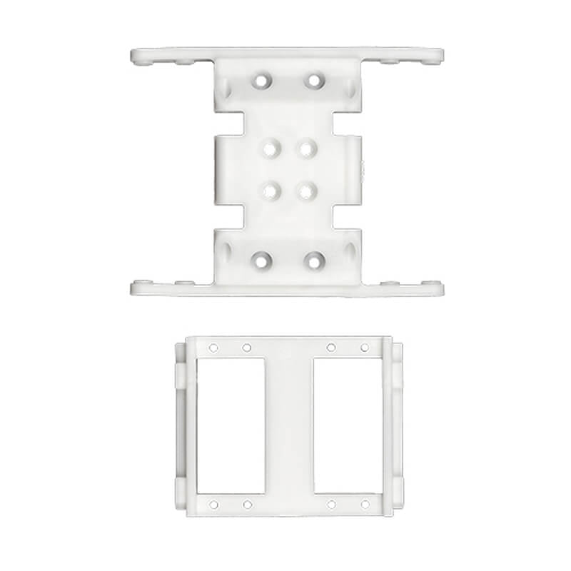TEAM ASSOCIATED ENDURO RC10TT GEARBOX/SERVO MOUNTS NATURAL