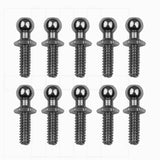 TEAM ASSOCIATED RC10 BALLSTUD SET .30 SILVER