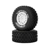 METHOD GEOFORM 1/16 SC TYRES ON 12MM HEX WHITE WHEELS (PR)