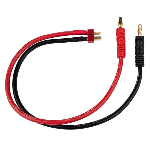 REEDY T-PLUG 350MM CHARGE LEAD 4MM