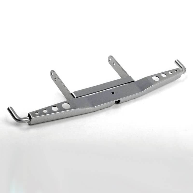 RC4WD SHIRYA STEEL REAR BUMPER FOR VANQUISH VS4-10 ORIGIN BODY (SILVER)