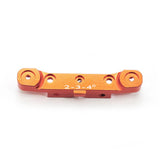 HOBAO HYPER SS CAGE TRUGGY CNC REAR LOWER ALUM. ARM HOLDER 2/3/4&#176;