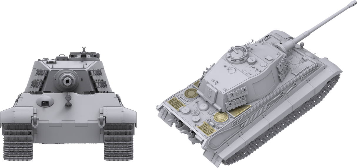 Das Werk 1/35 Pzkpfwg. VI Ausf.B Tiger II sd.Kfz.182 - s.Pz.Abt.505 Kit 35013 - SECOND HAND  NEW