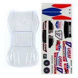 ASSOCIATED SC28 BODY CLEAR WITH LUCAS OIL DECALS