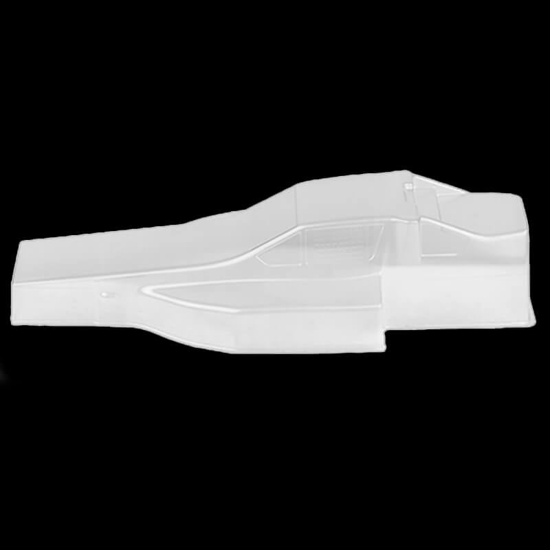 CENTRO VINTAGE ASSOCIATED RC10PROTECH II CLEAR BODYSHELL