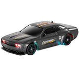 E-ZEE RC 1/43 LIGHTING STINGER 4WD DRIFT CAR w/GYRO - SILVER EZ-8501ESL