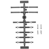 TEAM ASSOCIATED RC28R TURNBUCKLE & DAMPER TUBE SET