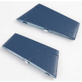 FMS 64MM F-16 VENTRAL FIN W/ D ECAL SHEET?PAIRING LEFT & RIGH