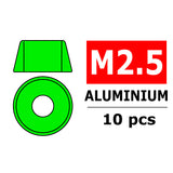 TEAM CORALLY ALUMINIUM WASHER FOR M2.5 SOCKET HEAD SCREWS C-3214-25-1