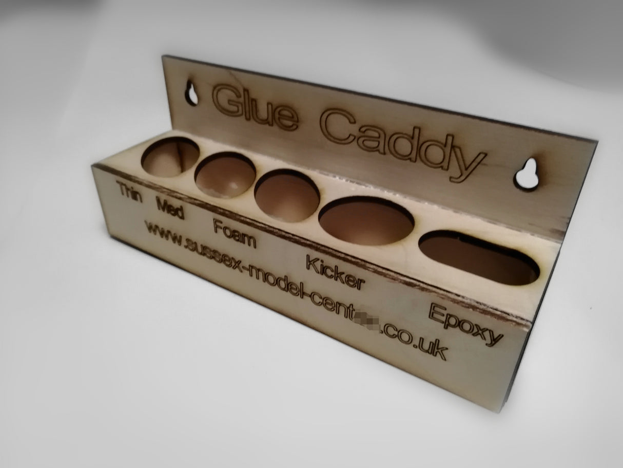 Laser Cut Glue Caddy kit (Cyanotec grip & logic)