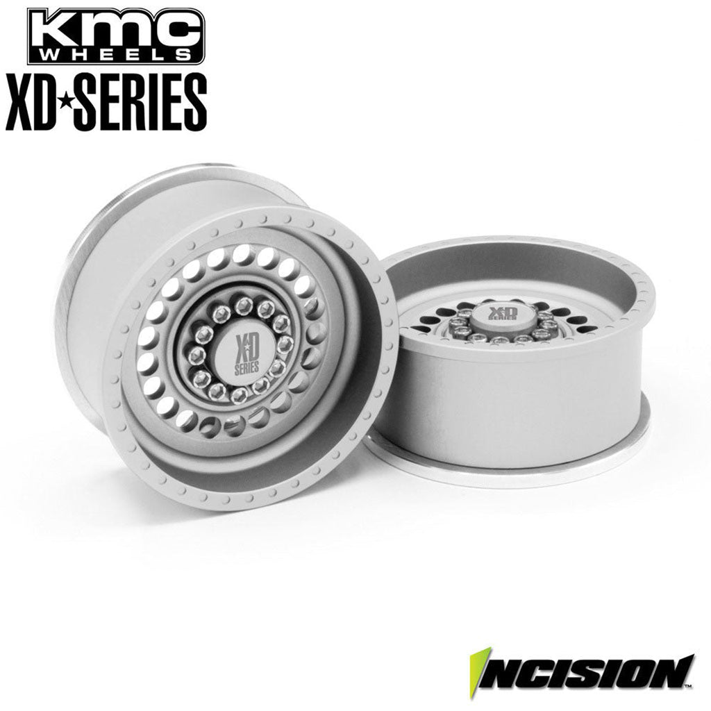 Vanquish Incision KMC 1.9 XD136 Panzer Wheels Clr