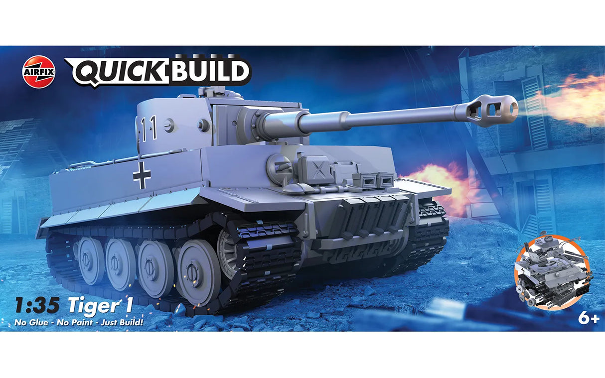 Airfix QUICKBUILD 1:35 Tiger 1 Kit J6041