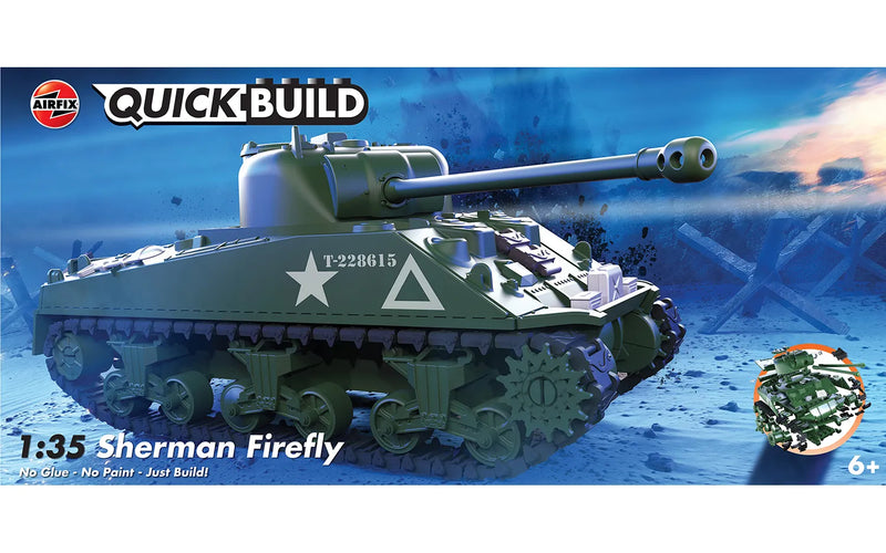 Airfix QUICKBUILD 1:35 Sherman Firefly Kit J6042