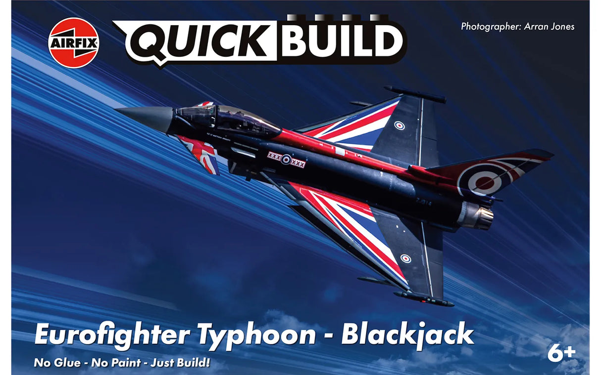 Airfix QUICKBUILD Eurofighter Typhoon - Blackjack No Scale