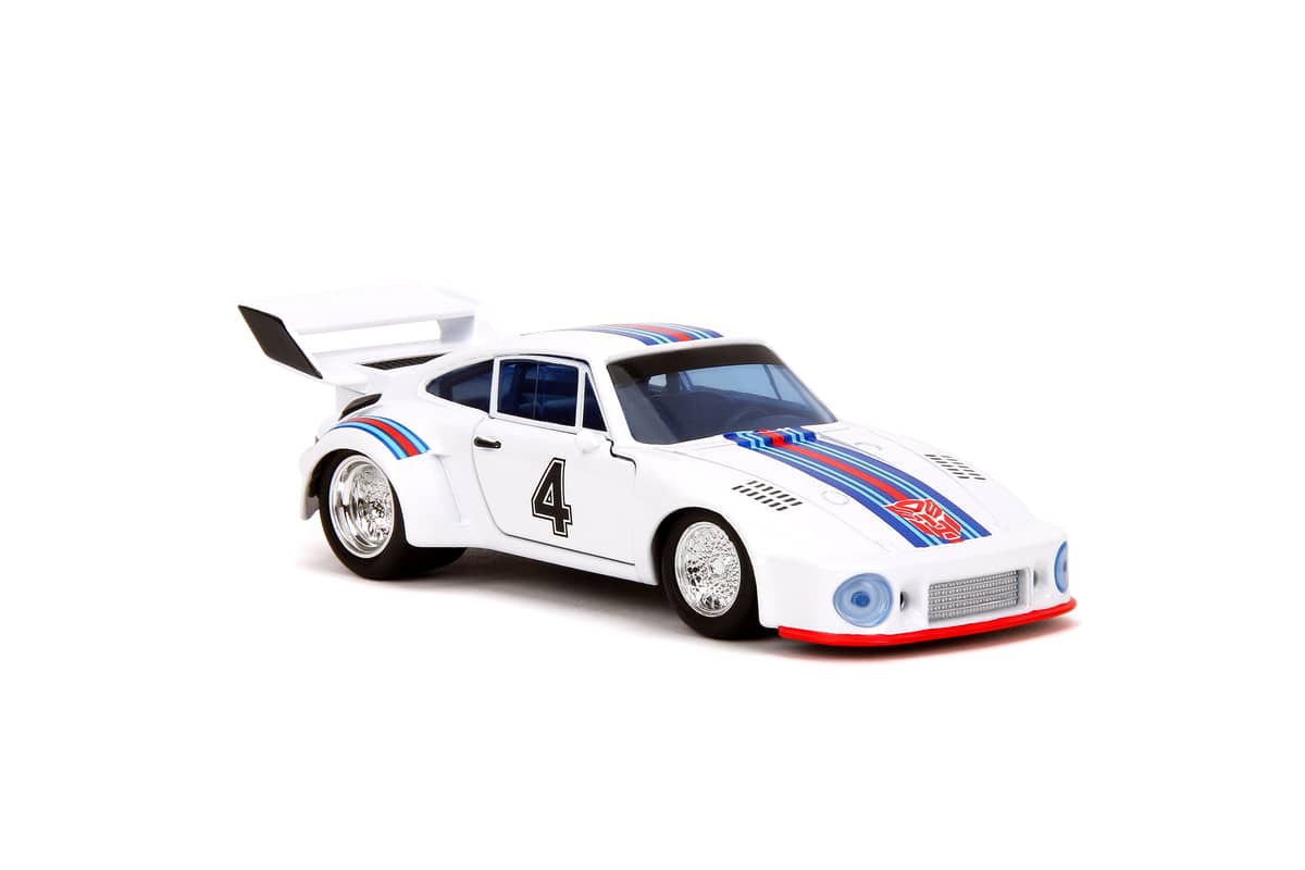 Jada 1/32 Transformers G1 Jazz 1976 Porsche 935 JA34793