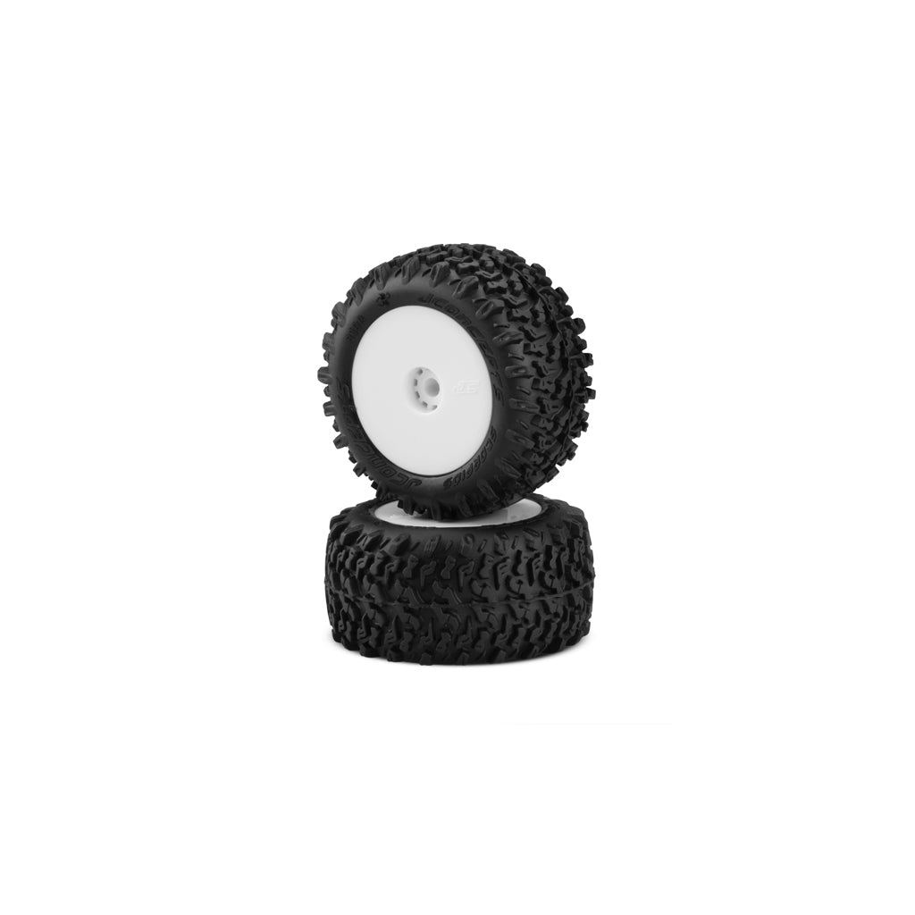 Scorpios - Green Compound-Pre-mounted  White wheel