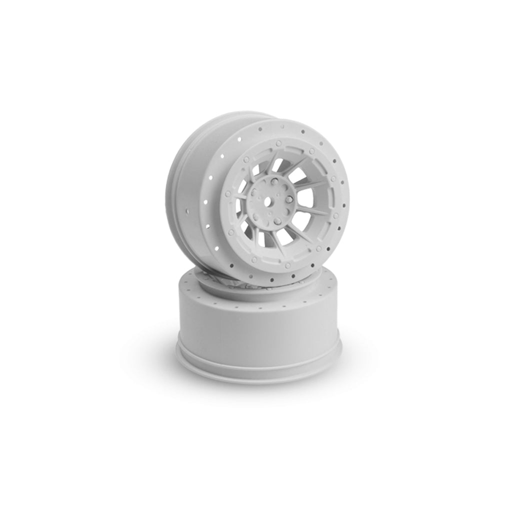 Hazard-Slash Rear  Slash 4x4 F&R Wheels-White-2pc