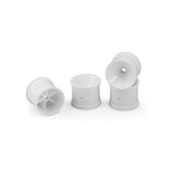 Mono Front Wheel- RC10T  T2  T3  GT- White  pk4