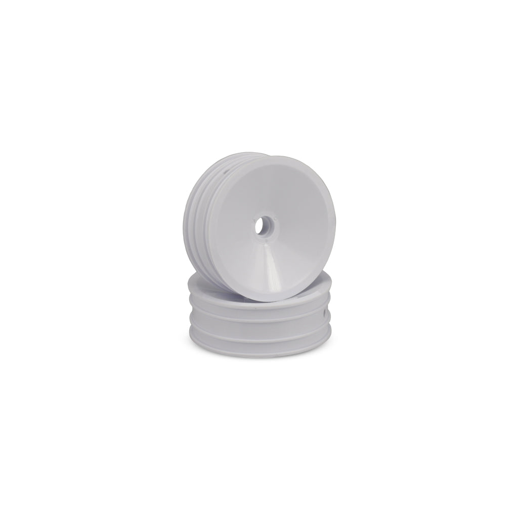 Mono - 1.9  RC10 Front Wheel - White (pr)