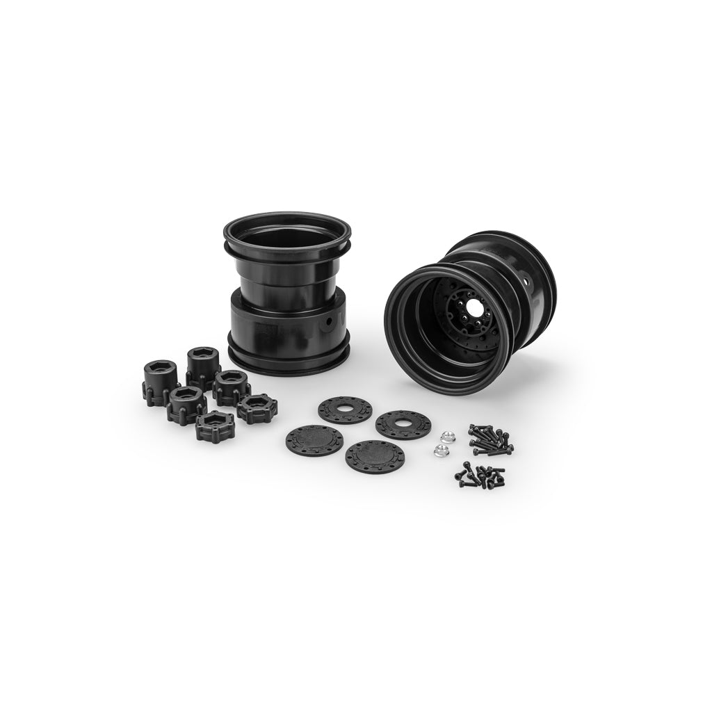 Tribute 73s - 3.2 x 3.6  M/Truck Wheel Black 2pc