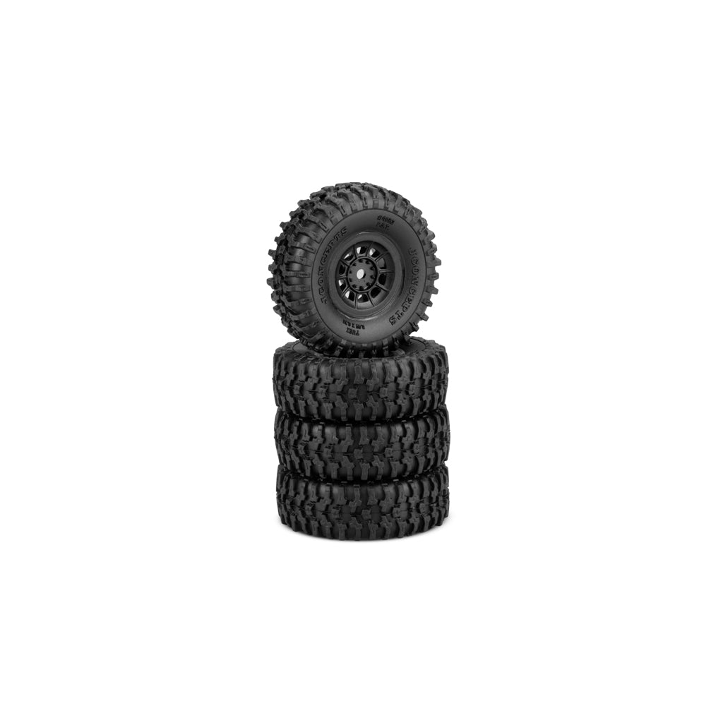 Tusk - Green  Pre mounted  #3430B Wheel