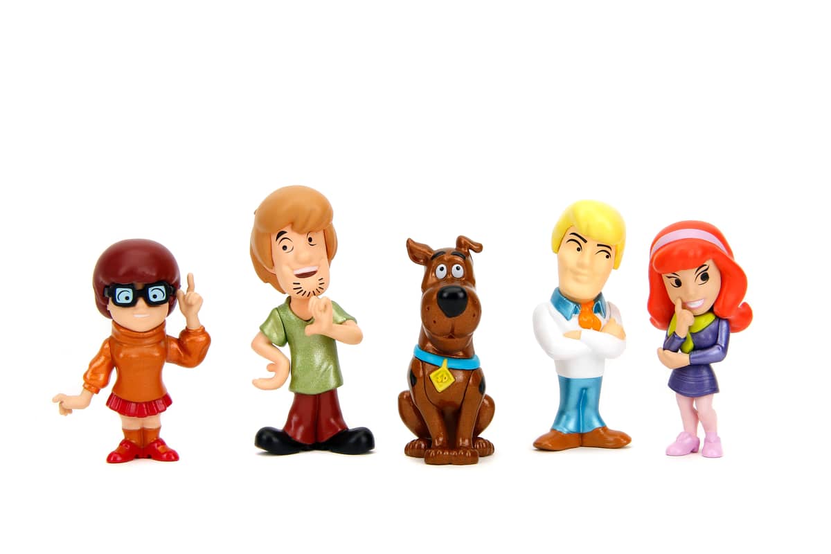Jada 2.5 Inch Scooby-Doo Metal Figure 5 Pack JMD35877