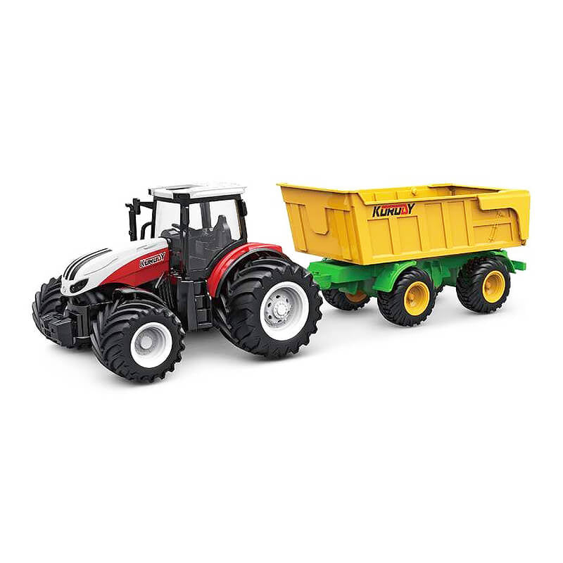 KORODY RC 1:24 TRACTOR WITH TIPPING TRAILER