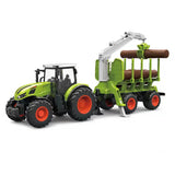 KORODY RC 1:24 TRACTOR LOG GRABBER WITH TRAILER