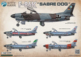 Kitty Hawk 1/32 F-86K Sabre Dog Model Kit KH32008
