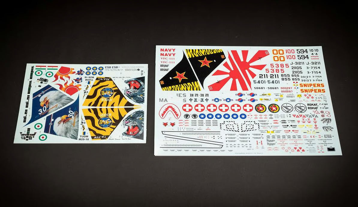 Kitty Hawk 1/32 F-5F Tiger II Model Kit KH32019