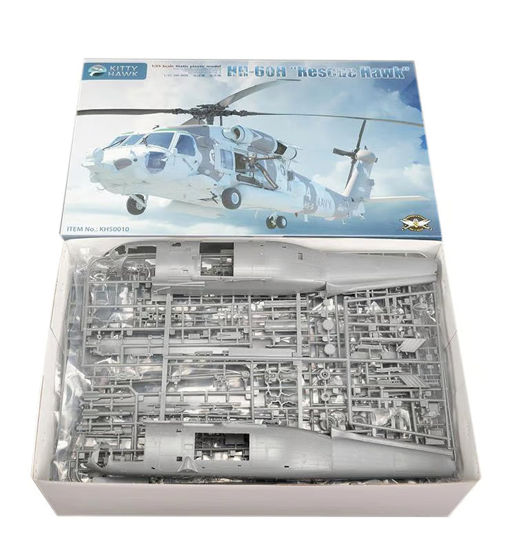 Kitty Hawk 1/35 HH-60H Rescue Hawk Model Kit KH50010