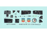 Kitty Hawk 1/48 RF-101 C G/H Voodoo Model Kit KH80116