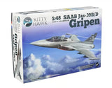Kitty Hawk 1/48 Jas-39B/D  Gripen Model Kit KH80118