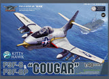 Kitty Hawk 1/48 F9F-8/F9F-8P Cougar 2 in 1 Model Kit KH80127