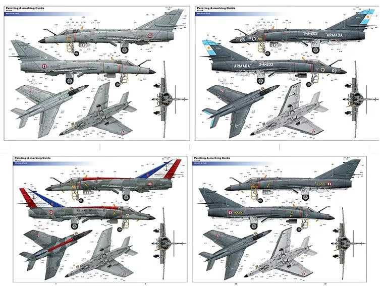 Kitty Hawk 1/48 Super Etendard Model Kit KH80138
