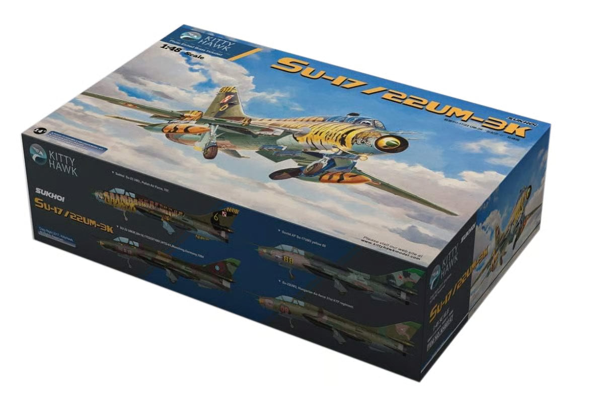 Kitty Hawk 1/48 Su-17/Su-22 UM3K/UM4  Fitter G Model Kit KH80147