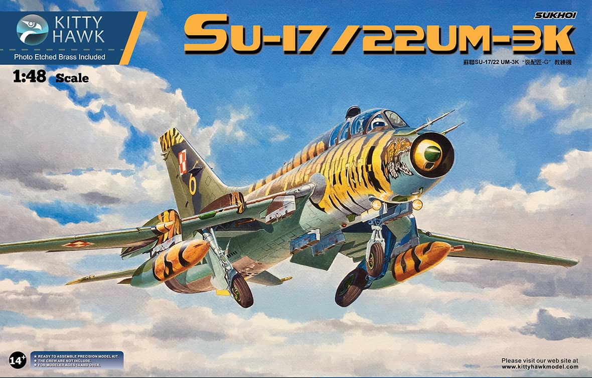 Kitty Hawk 1/48 Su-17/Su-22 UM3K/UM4  Fitter G Model Kit