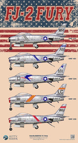 Kitty Hawk 1/48 FJ-2 Fury Model Kit 80155